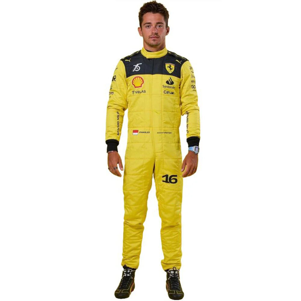 2022 Charles Leclerc Scuderia Ferrari Race Suit