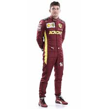 2020 Charles Leclerc Ferrari 1000 GP Formula 1 Team Racing Suit