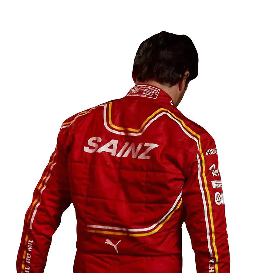 2024 Carlos Sainz New Race Suit Replica