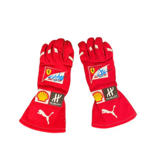 2014 Fernando Alonso Ferrari F1 Race Gloves