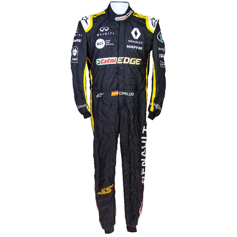 2018 Carlos Sainz Renault F1 Racing Suit