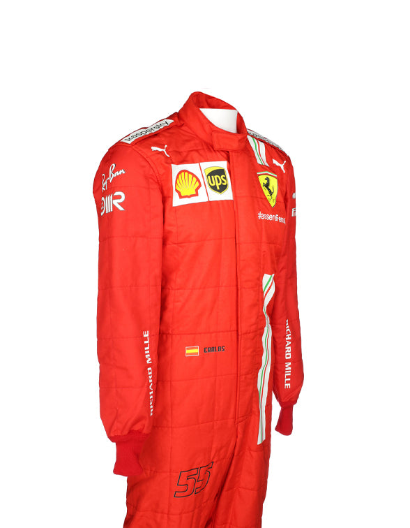 2021 Carlos Sainz Ferrari F1 Race Suit REPLICA