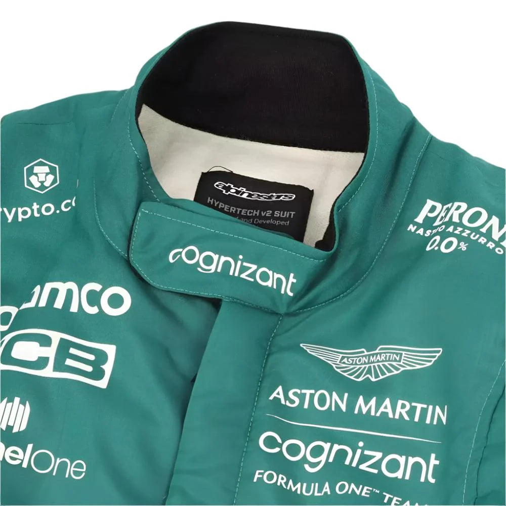 2022 Aston Martin Nico Hülkenberg F1 Race Suit _ Saudi Arabian GP