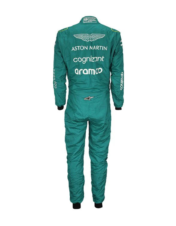 2022 Lance Stroll Aston Martin F1 Race Suit - Canadian GP