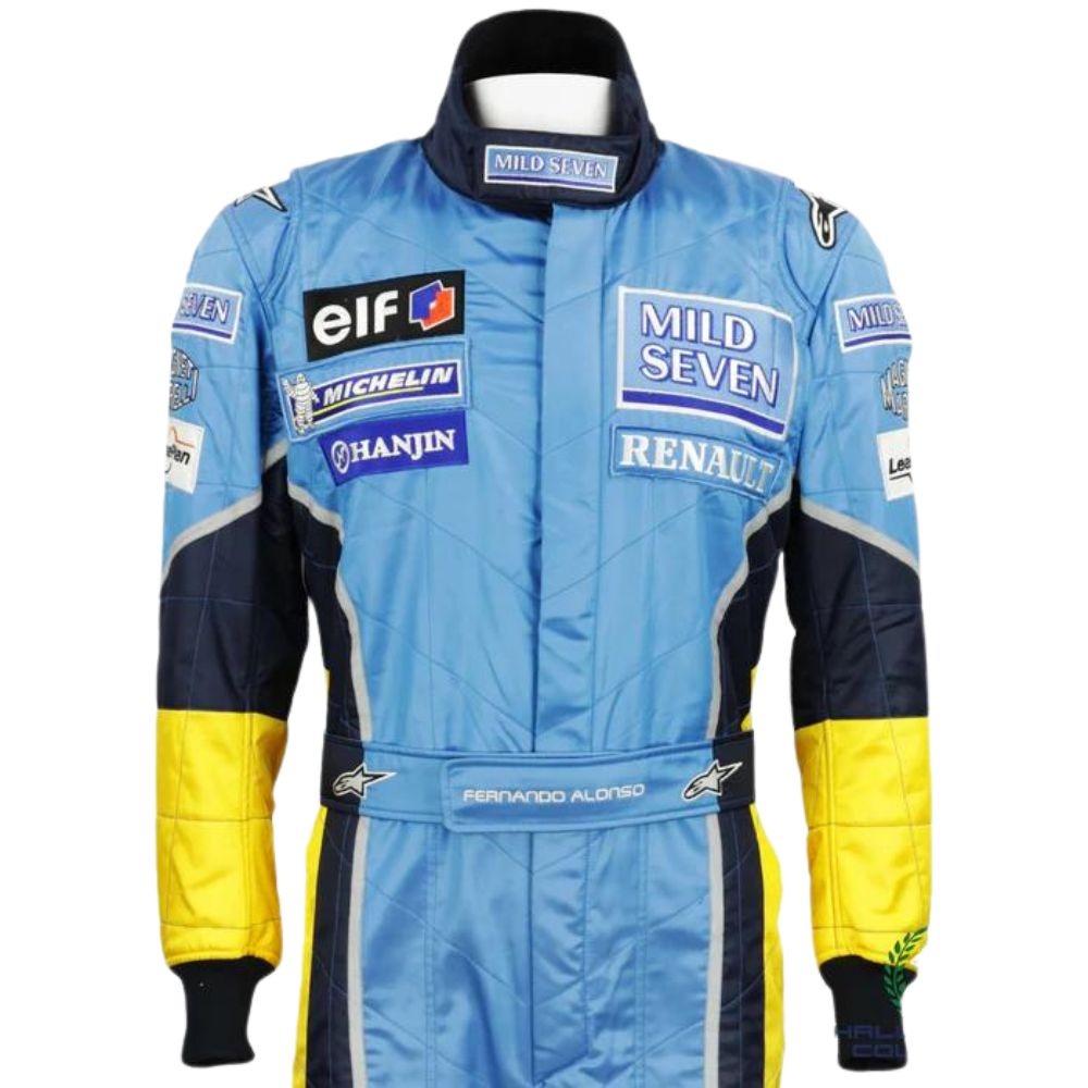 2003s Fernando Alonso Renault F1 Race Suit