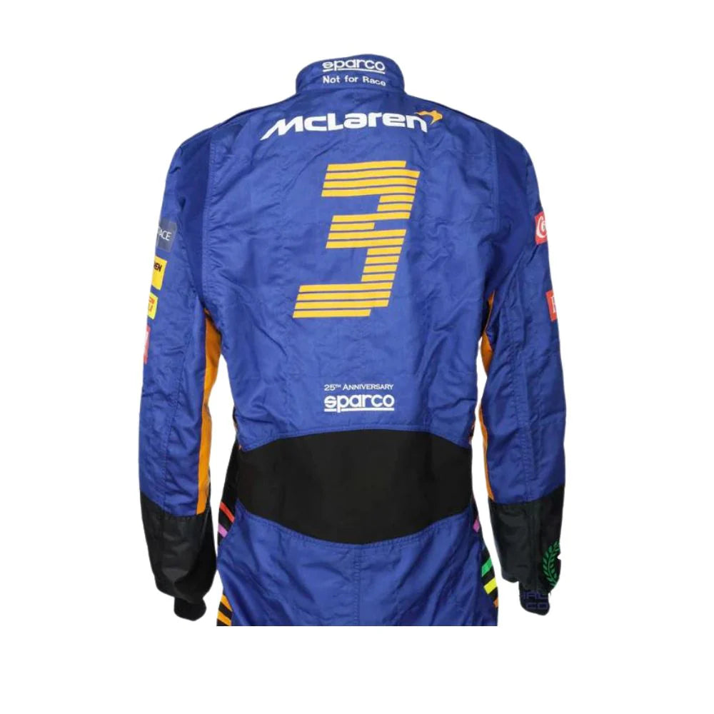 2021 F1 Race Suit Daniel Ricciardo Mclaren