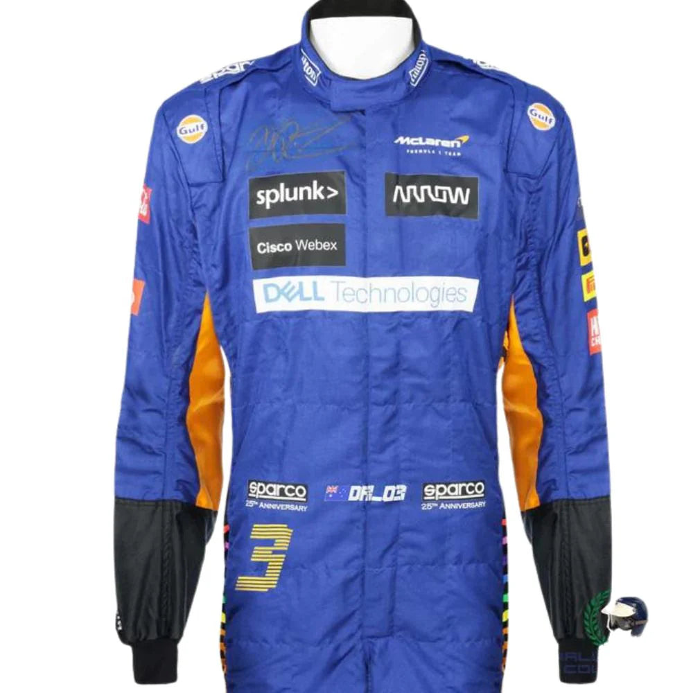 2021 F1 Race Suit Daniel Ricciardo Mclaren