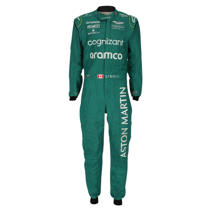 2024 Lance Stroll Aston Martin Formula One Team Grand Prix Race Suit