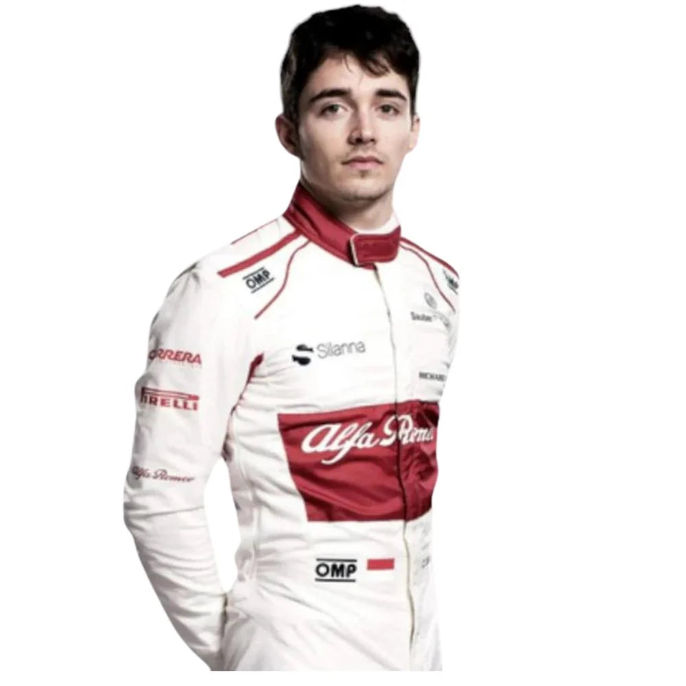 2018 Charles Leclerc Alfa Romeo Sauber F1 Suit