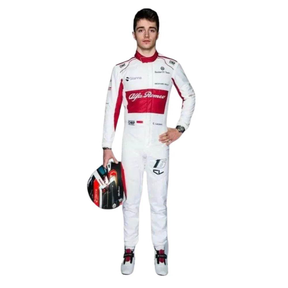 2018 Charles Leclerc Alfa Romeo Sauber F1 Suit