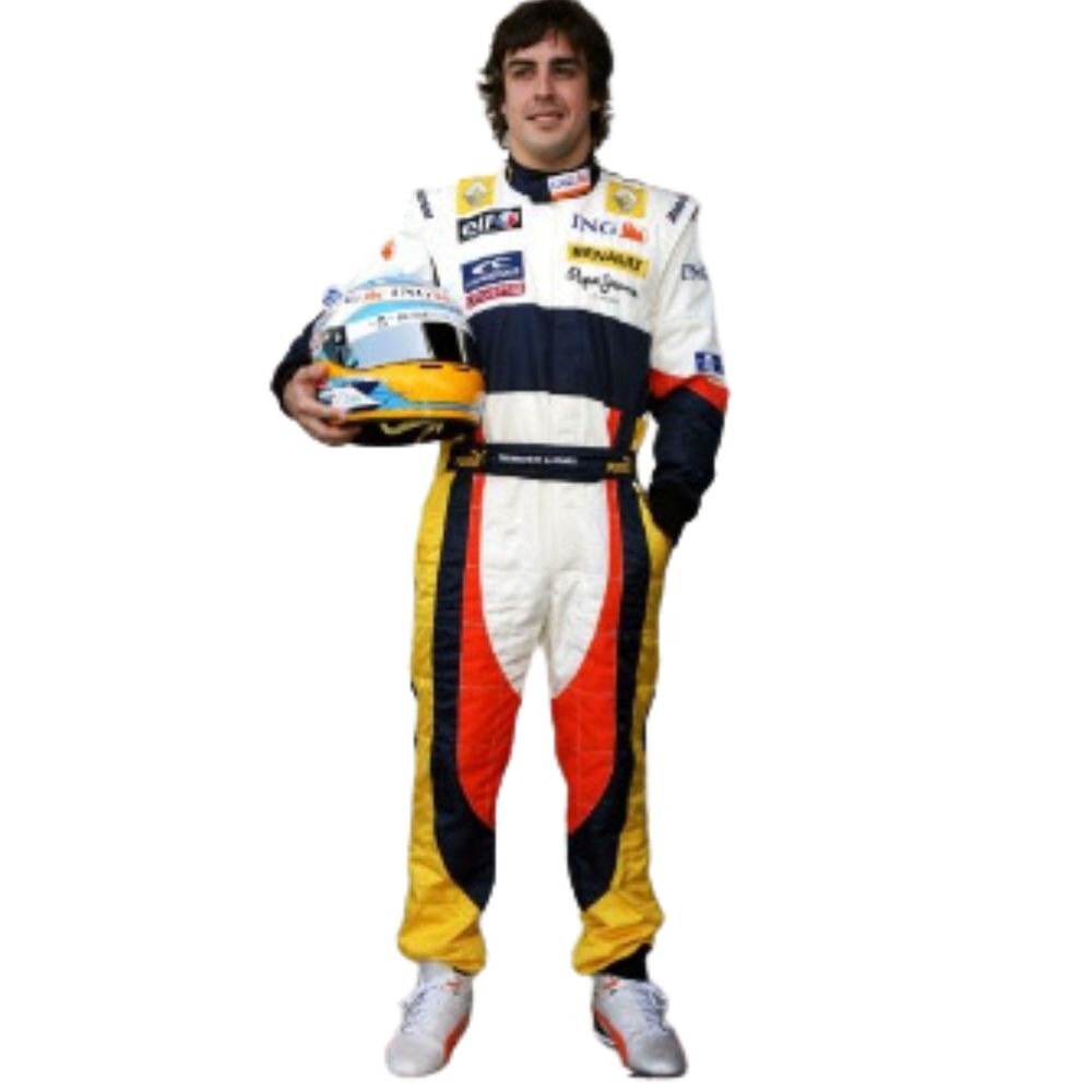 2008s Renault Fernando Alonso F1 Race Suit