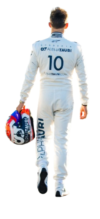 2020 Pierre Gasly Alpha Tauri Race Suit - Abu Dhabi GP