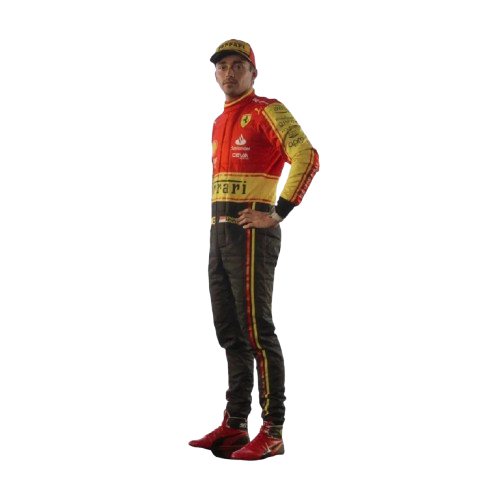 2023 Scuderia Ferrari Race Suit Charles Leclerc Carlos Sainz Jr Las Vegas GP Special Edition